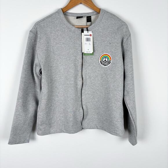 NWT Quicksilver Women’s Rainbow Zip Up Jacket - Picture 2 of 7